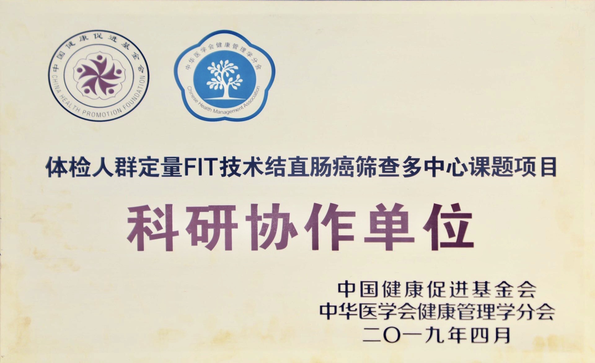 直肠癌科研协作单位